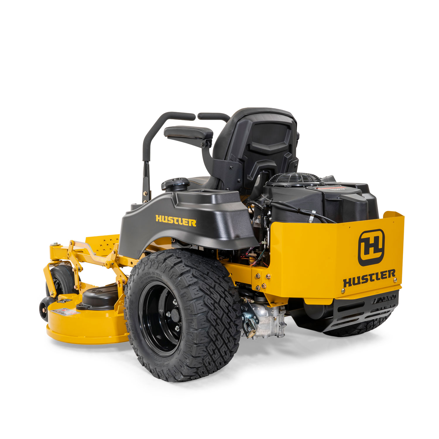 Hustler turf outlet mower